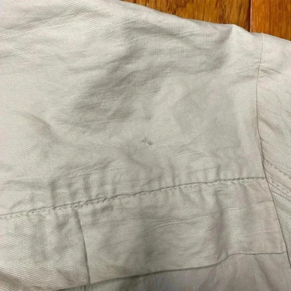 Coldwater Creek Tan/Cream Spring Utility Jacket - Picture 6 of 6